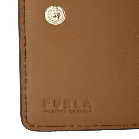 Furla Camellia Bi fold Wallet Brown - Picture 8 of 9